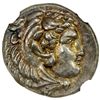 Image 1 : MACEDONIAN KINGDOM: Alexander III, AR drachm, Sardes, 324/3 BC, NGC Choice AU