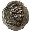 Image 1 : MACEDONIAN KINGDOM: Alexander III, AR tetradrachm, Tarsos, NGC Choice AU