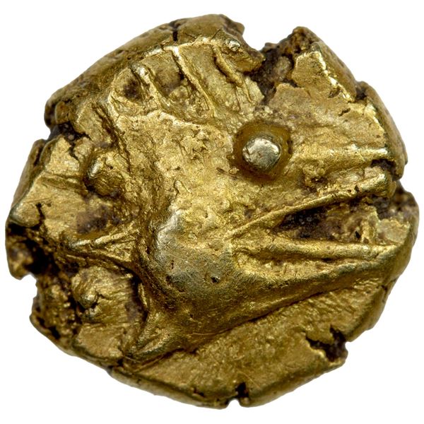 MYSIA: Kyzikos, EL myshemihekte (1/24th stater) (0.64g), ca. 600-550 BC, EF
