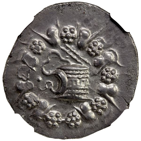 MYSIA: Pergamon, AR cistophoric tetradrachm (12.31g), ca. 133-67 BC, NGC graded About Unc