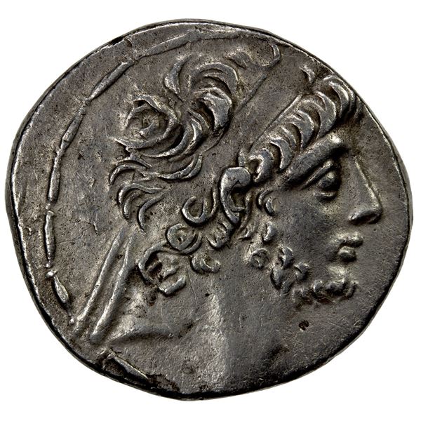 SELEUKID KINGDOM: Antiochus IX Eusebes (Kyzikenos), 116-96 BC, AR tetradrachm (16.05g), Damascus, SE