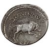 Image 2 : ROMAN IMPERATORIAL PERIOD: Julius Caesar, AR denarius (3.74g), Rome, 42 BC, VF