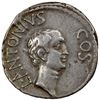 Image 2 : ROMAN IMPERATORIAL PERIOD: Marc Antony with Lucius Antony, as triumvir, AR denarius (3.82g), Ephesus