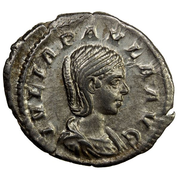 ROMAN EMPIRE: Julia Paula, augusta, 219-220 AD, AR denarius (2.71g), Rome, VF to EF