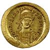 Image 1 : ROMAN EMPIRE: Theodosius II, 402-450 AD, AV solidus (4.51g), Constantinople, Unc