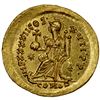 Image 2 : ROMAN EMPIRE: Theodosius II, 402-450 AD, AV solidus (4.51g), Constantinople, Unc