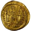 Image 2 : BYZANTINE EMPIRE: Phocas, 602-610, AV solidus (4.48g), Constantinople, VF to EF