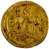 Image 2 : BYZANTINE EMPIRE: Phocas, 602-610, AV solidus (4.08g), Constantinople, Fine to VF
