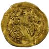 Image 2 : BYZANTINE EMPIRE: John II, Comnenus, 1118-1143, AV hyperpyron (4.31g), VF