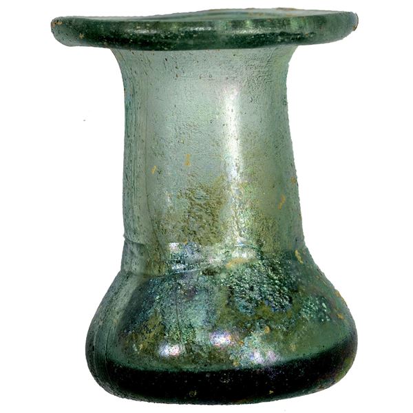 ANTIQUITIES: ROMAN EMPIRE: glass vial, VF