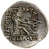 Image 2 : PARTHIAN KINGDOM: Mithradates II, c. 123-88 BC, AR drachm (3.66g), choice EF