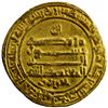 Image 2 : ABBASID: al-Mu'tadid, 892-902, AV dinar (4.13g), Misr, AH258, VF