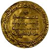 Image 2 : ABBASID: al-Muqtadir, 908-932, AV dinar (4.06g), Madinat al-Salam, AH308, VF