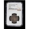 Image 3 : EGYPT: Abdul Aziz, 1861-1876, AR 10 qirsh, Misr, AH1277 year 4, NGC graded Proof 65