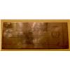 Image 1 : EGYPT: large copper printing plate, EF