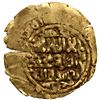 Image 1 : GREAT MONGOLS: temp. Chingiz Khan, 1206-1227, AV dinar (3.34g), Badakhshan, ND, crude EF
