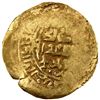 Image 2 : GREAT MONGOLS: temp. Chingiz Khan, 1206-1227, AV dinar (5.93g), ND/DM, crude EF
