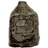 Image 1 : MAURYAN PERIOD: Buddhist votive stupa, AE stupa-shape (8.81g), EF