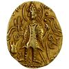 Image 1 : KUSHAN: Vasu Deva II, ca. 290-310, AV dinar (7.78g), strong VF