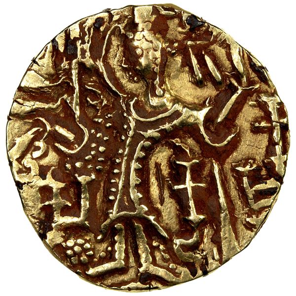 KIDARITE: Kidara, 4th/5th century, AV dinar (7.57g), VF-EF