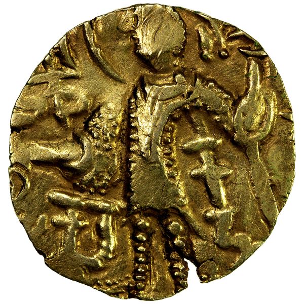 KIDARITE: Kidara, 4th/5th century, AV dinar (7.94g), VF