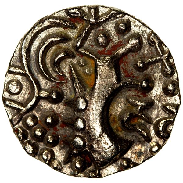 KIDARITE: Vinayaditya, 5th/6th century, debased AV dinar (7.58g), choice EF