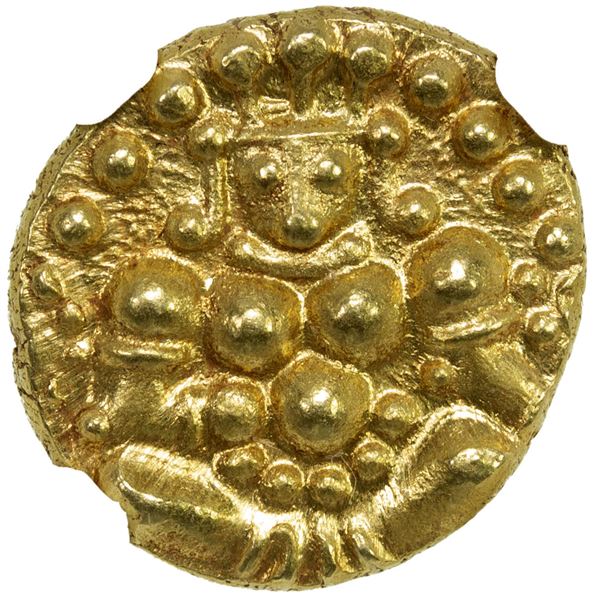 CHITALDURG: Madakeri Nayaka I, 1565-1602, AV pagoda, NGC MS64
