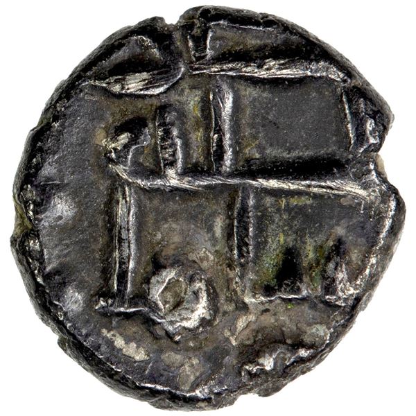 GOVERNORS OF SIND: Unknown governor, ca. 850s, AR damma (0.28g), VF-EF