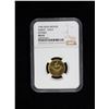Image 3 : RAJKOT: Dharmendra Singh, 1930-1948, AV medallic mohur, 1945, NGC MS63
