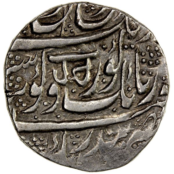 SIKH EMPIRE: AR rupee (11.00g), Kashmir, VS1879, VF-EF