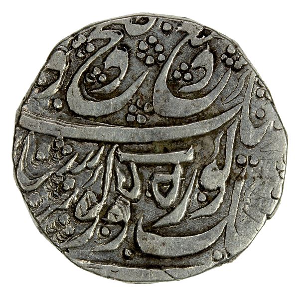 SIKH EMPIRE: AR rupee (10.99g), Kashmir, DM, VF