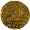 Image 1 : SIKH EMPIRE: late 19th century, AV medallion (10.62g), EF