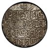 Image 2 : TRIPURA: Dharma Manikya, 1714 & 1728-1739, AR tanka, SE1636, PCGS AU53