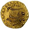 Image 1 : BENGAL PRESIDENCY: AV 1/8 mohur (1.56g), Murshidabad, AH1203 year 19, AU