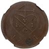 Image 1 : BOMBAY PRESIDENCY: AE pice, 1791, NGC Proof 64 BN