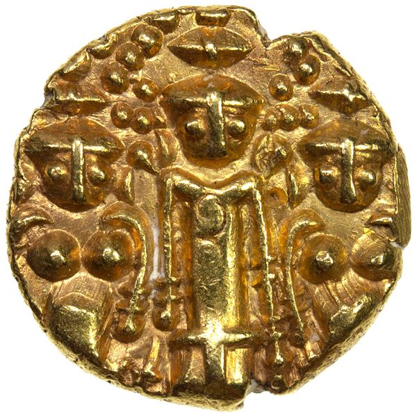 MADRAS PRESIDENCY: AV pagoda (3.35g), ND (1740-1807), EF