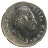 Image 1 : BRITISH INDIA: William IV, AR rupee, 1835(c), NGC Proof 63