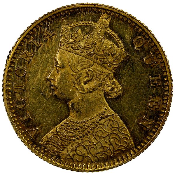 BRITISH INDIA: Victoria, Queen, 1837-1876, AV 5 rupees, 1870(c)
