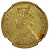Image 1 : BRITISH INDIA: Victoria, Queen, 1837-1876, AV mohur, 1862(c), NGC AU58
