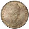 Image 1 : BRITISH INDIA: Victoria, Empress, 1876-1901, AR rupee, 1886-B, PCGS MS64