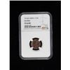 Image 3 : BRITISH INDIA: George V, AE 1/12 anna, 1913(c), NGC Proof 62 RD