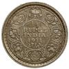 Image 2 : BRITISH INDIA: George V, AR ¼ rupee, 1911(c), EF