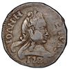 Image 1 : GOA: João V, 1706-1750, AR rupia, 1744, PCGS AU50