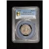 Image 3 : GOA: João V, 1706-1750, AR rupia, 1744, PCGS AU50