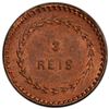 Image 2 : PORTUGUESE INDIA: Luiz I, 1861-1889, AE 3 reis, 1871, PCGS MS64 RB