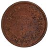 Image 2 : PORTUGUESE INDIA: Luiz I, 1861-1889, AE ½ tanga, 1871, PCGS MS63 RB