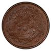 Image 1 : CHINA: AE 2 cash, CD1906, PCGS MS62 BN