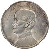 Image 1 : CHINA: Republic, AR dollar, year 23 (1934), NGC AU58