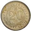Image 2 : KWANGSI: AR 20 cents, year 15 (1926), PCGS MS62
