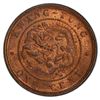 Image 1 : KWANGTUNG: AE cent, ND (1900-06), PCGS MS64 RB